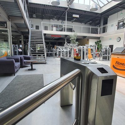 Eingangsbereich Fitness Express Renningen